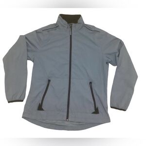 Hollister Epic Flex Lined Jacket Men's XL Blue Windbreaker Nice Design Packable